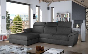 Мягкий угловой диван Trevisco, темно-серый цена и информация | Угловые диваны | hansapost.ee
