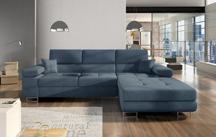 Мягкий угловой диван Armando, светло-синий цена и информация | Угловые диваны | hansapost.ee