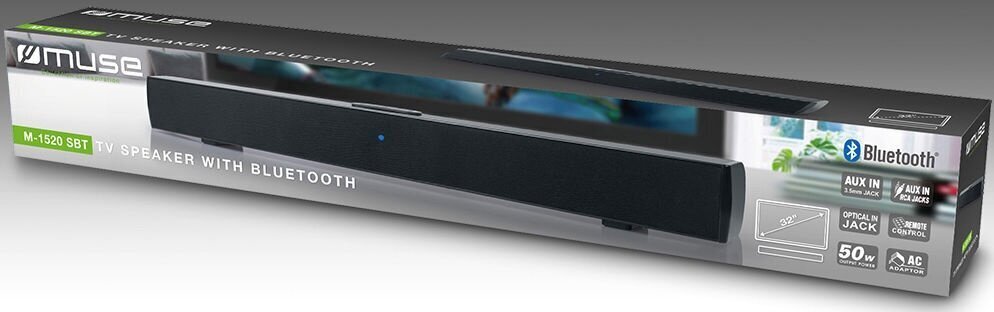 2.0 Soundbar Muse M-1520SBT hind ja info | Ribakõlarid ja koduaudio süsteemid | hansapost.ee