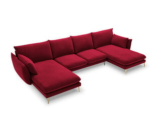 Pehme nurgadiivan Milo Casa Elio 6S-V, punane price and information | Corner sofas and corner sofa beds | hansapost.ee