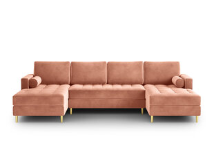 Pehme nurgadiivan Milo Casa Santo 6S, roosa price and information | Corner sofas and corner sofa beds | hansapost.ee