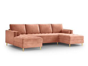 Pehme nurgadiivan Milo Casa Santo 6S, roosa price and information | Corner sofas and corner sofa beds | hansapost.ee