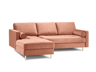 Pehme nurgadiivan Milo Casa Santo 4S-V, roosa price and information | Corner sofas and corner sofa beds | hansapost.ee