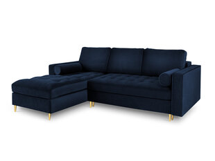 Pehme nurgadiivan Milo Casa Santo 5S-V, sinine price and information | Corner sofas and corner sofa beds | hansapost.ee