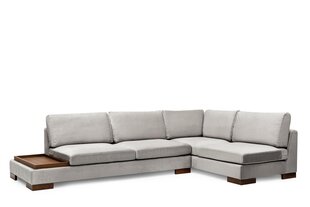 Pehme nurgadiivan Kalune Design Tulip, helehall price and information | Corner sofas and corner sofa beds | hansapost.ee