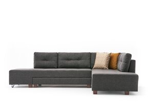 Мягкий уголок Kalune Design Manama, правый, серый цена и информация | Угловые диваны | hansapost.ee
