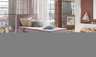 Кровать Rocco 90x200 см, розовая цена и информация | Кровати | hansapost.ee