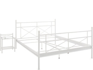 Кровать Tanja, 90х200 см, белая цена и информация | Кровати | hansapost.ee