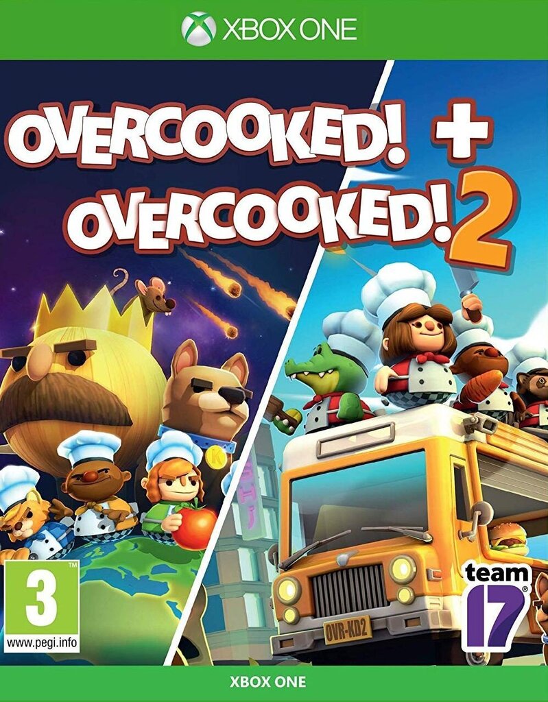 Xbox One mäng Overcooked! + Overcooked! 2 цена и информация | Konsooli- ja arvutimängud | hansapost.ee