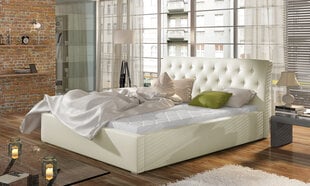 Кровать Milano MTP, 180x200 см, кремовая цена и информация | Кровати | hansapost.ee