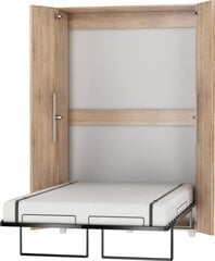 Откидная кровать Meblocross Teddy 120, 120x200 см, цвета светлого дуба цена и информация | Кровати | hansapost.ee