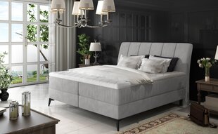 Кровать NORE Aderito, 160x200 см, светло-серый гобелен цена и информация | Кровати | hansapost.ee