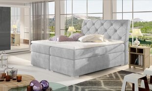 Кровать NORE Balvin, 180x200 см, светло-серая цена и информация | Кровати | hansapost.ee