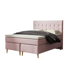 Кровать Selsey Juan 160x200 см, розовая цена и информация | Кровати | hansapost.ee