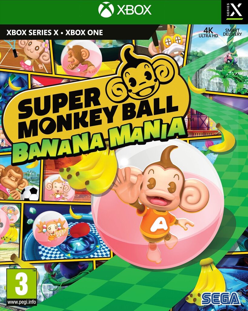 Xbox One mäng Super Monkey Ball Banana Mania (Launch Edition) hind ja info | Konsooli- ja arvutimängud | hansapost.ee