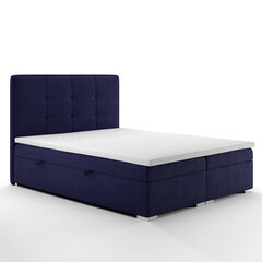 Кровать Selsey Bongiorno 140x200 см, синяя цена и информация | Кровати | hansapost.ee