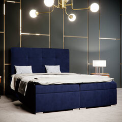Кровать Selsey Bongiorno 140x200 см, синяя цена и информация | Кровати | hansapost.ee