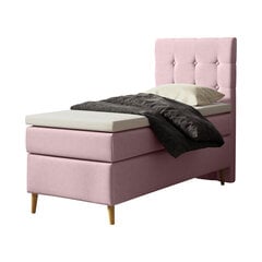 Кровать Selsey Juan 90x200см, розовая цена и информация | Кровати | hansapost.ee