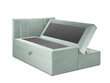 Voodi Mazzini sofas Afra 180x200 cm, heleroheline цена и информация | Voodid | hansapost.ee