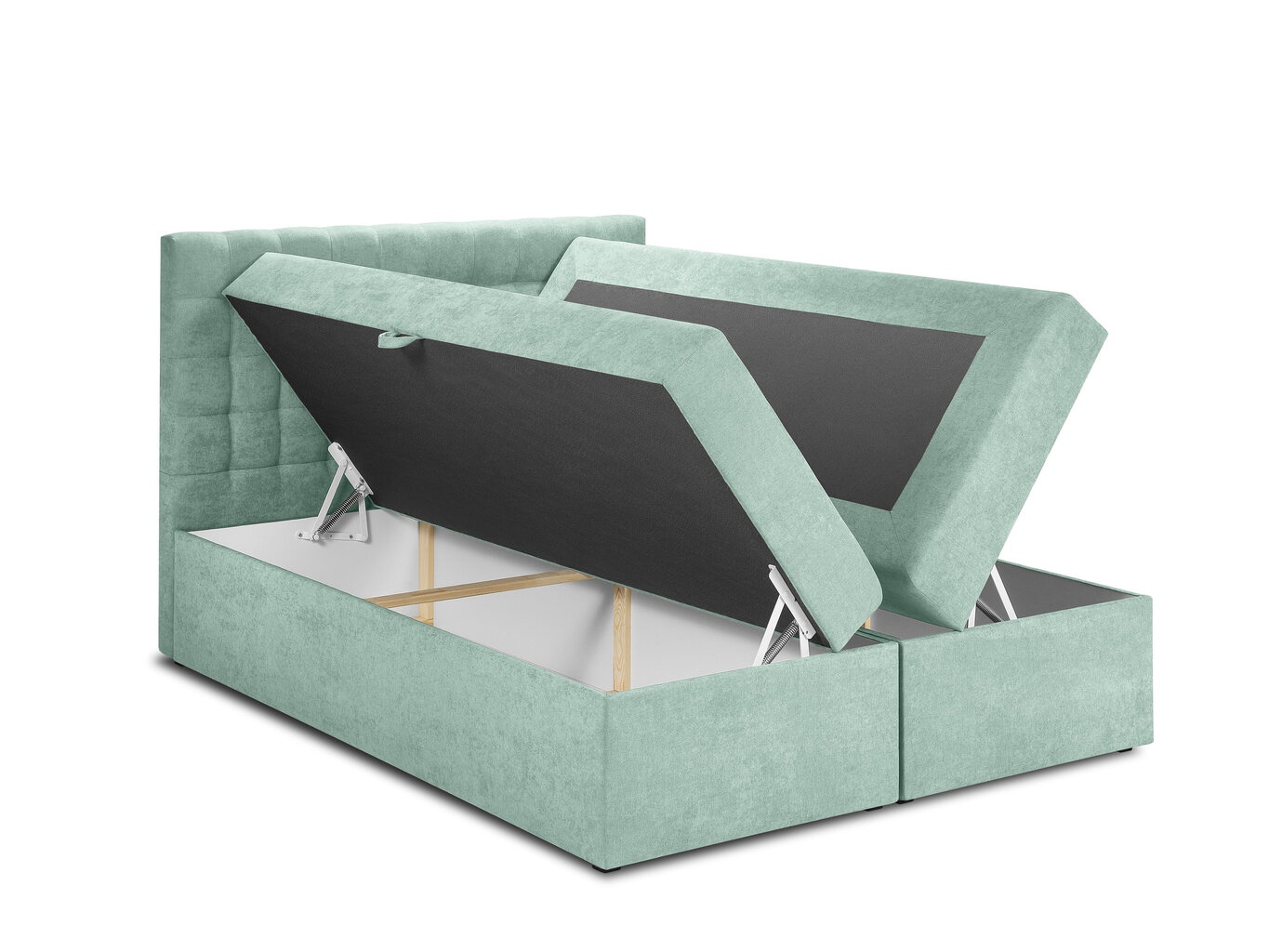 Voodi Mazzini Beds Jade 160x200 cm, heleroheline hind ja info | Voodid | hansapost.ee