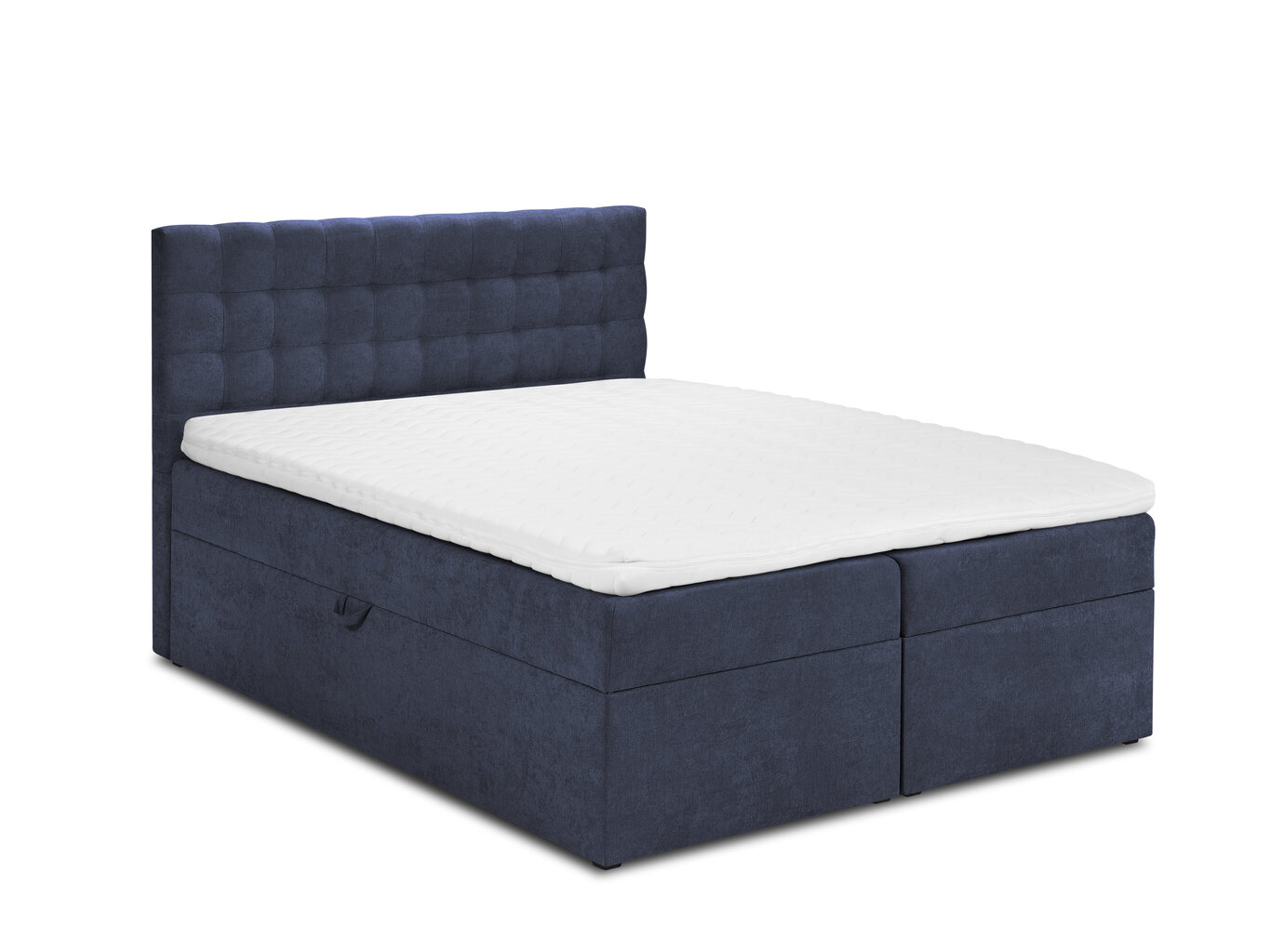 Voodi Mazzini Beds Jade 160x200 cm, tumesinine цена и информация | Voodid | hansapost.ee