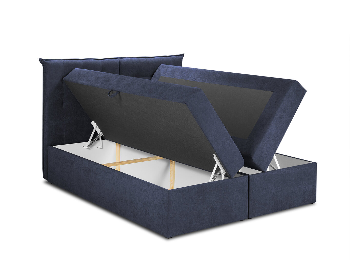 Voodi Mazzini Beds Echaveria 160x200 cm, tumesinine hind ja info | Voodid | hansapost.ee