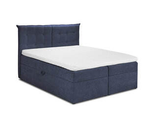 Voodi Mazzini Beds Echaveria 160x200 cm, tumesinine hind ja info | Voodid | hansapost.ee