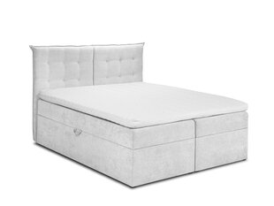 Кровать Mazzini Кровати Echaveria 160x200 см, светло-серая цена и информация | Кровати | hansapost.ee