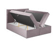 Voodi Mazzini Beds Mimicry 140x200 cm, roosa hind ja info | Voodid | hansapost.ee