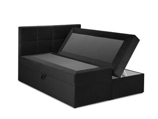 Кровать Mazzini Beds Mimicry 160x200 см, черная цена и информация | Кровати | hansapost.ee