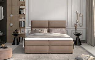 Кровать NORE Amber, 160x200 см, коричневая цена и информация | Кровати | hansapost.ee