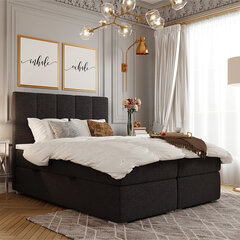 Voodi Selsey Erlar 160x200 cm, must hind ja info | Voodid | hansapost.ee