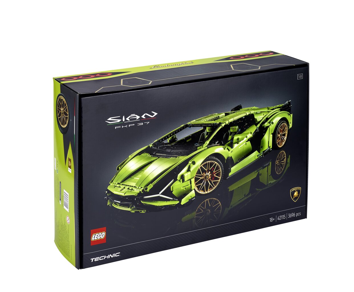 42115 LEGO® Technic Lamborghini Sián FKP 37 цена | hansapost.ee