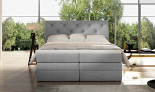 Кровать NORE Mirabel 05, 160x200 см, светло-серая цена и информация | Кровати | hansapost.ee