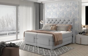 Электрическая кровать NORE Clover 06, 140x200, серая цена и информация | Кровати | hansapost.ee