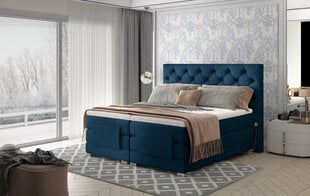 Электрическая кровать NORE Clover 12, 140x200, синяя цена и информация | Кровати | hansapost.ee