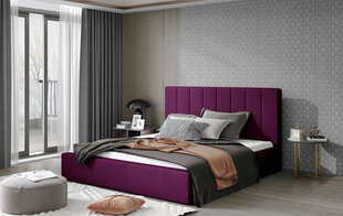 Кровать NORE Audrey 06, 140x200 см, фиолетовая цена и информация | Кровати | hansapost.ee