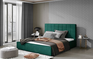Кровать NORE Audrey 05, 160x200 см, зеленая цена и информация | Кровати | hansapost.ee