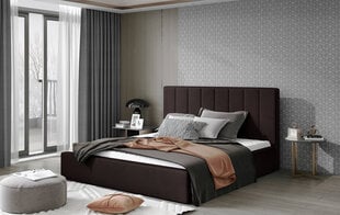 Voodi NORE Audrey 09, 160x200cm, tumepruun hind ja info | Voodid | hansapost.ee