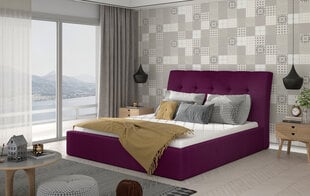 Кровать NORE Inge 08, 180x200 см, фиолетовая цена и информация | Кровати | hansapost.ee
