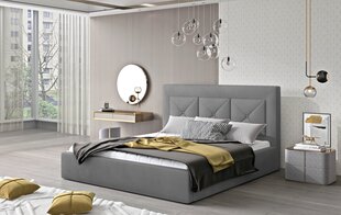 Кровать NORE Cloe 12, 140x200 см, серая цена и информация | Кровати | hansapost.ee