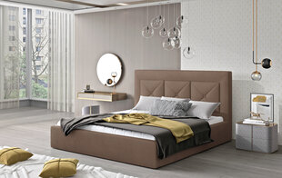 Кровать NORE Cloe 07, 160x200 см, коричневая цена и информация | Кровати | hansapost.ee