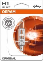 Autopirn Osram 64150-01B H1 12V 55W hind ja info | Autopirnid | hansapost.ee