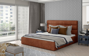 Кровать NORE Caramel 03, 180x200 см, красная цена и информация | Кровати | hansapost.ee