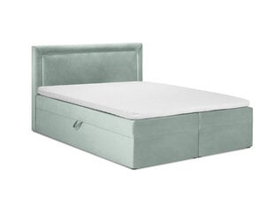 Кровать Mazzini Beds Yucca 200x200 см, светло-зеленая цена и информация | Кровати | hansapost.ee
