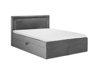 Кровать Mazzini Beds Yucca 200x200 см, серая цена и информация | Кровати | hansapost.ee
