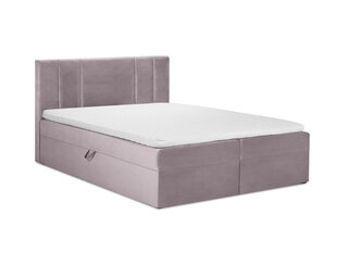Кровать Mazzini Beds Afra 200x200 см, розовая цена и информация | Кровати | hansapost.ee