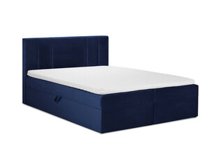 Кровать Mazzini Beds Afra 200x200 см, синяя цена и информация | Кровати | hansapost.ee