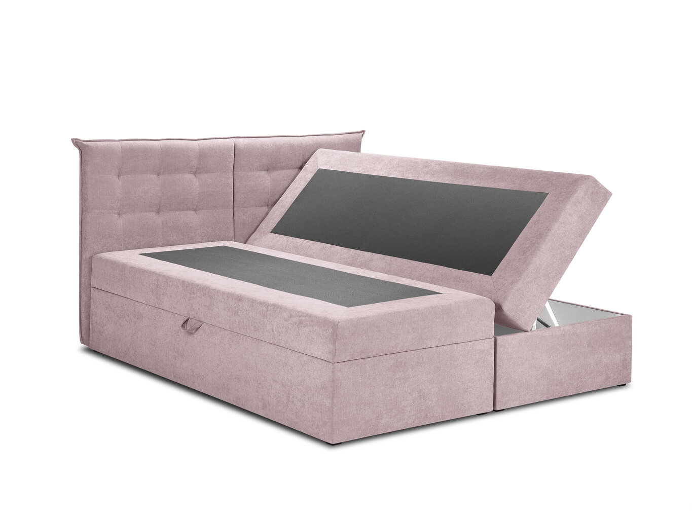 Voodi Mazzini Beds Echaveria 200x200 cm, roosa hind ja info | Voodid | hansapost.ee