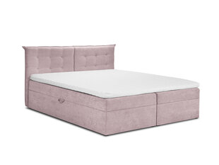 Кровать Mazzini Кровати Echaveria 200x200 см, розовая цена и информация | Кровати | hansapost.ee